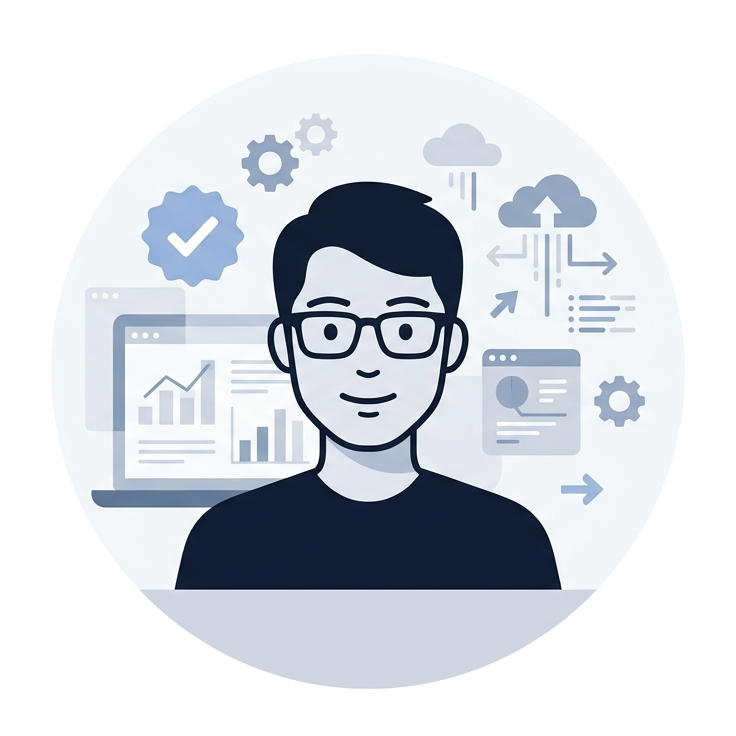 Minimalist avatar illustration of the RateTheTool founder and lead software reviewer