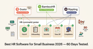 BambooHR vs Gusto vs Rippling Reviewed: Best HR Software for Small Business in 2026
