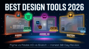 Figma vs Adobe XD vs Sketch: Best Design Tools in 2026