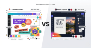 Canva Pro vs Adobe Express: Which Design Tool Should Non-Designers Use in 2026?