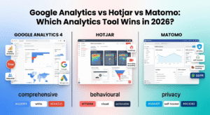 Google Analytics vs Hotjar vs Matomo: Best Website Analytics Tools in 2026