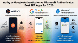 Authy vs Google Authenticator vs Microsoft Authenticator: Best Authenticator Apps