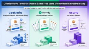CookieYes vs Termly vs Osano: Best Cookie Consent and Privacy Compliance Tools