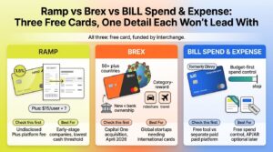 Ramp vs Brex vs BILL Spend & Expense: Best Corporate Card and Expense Management Software